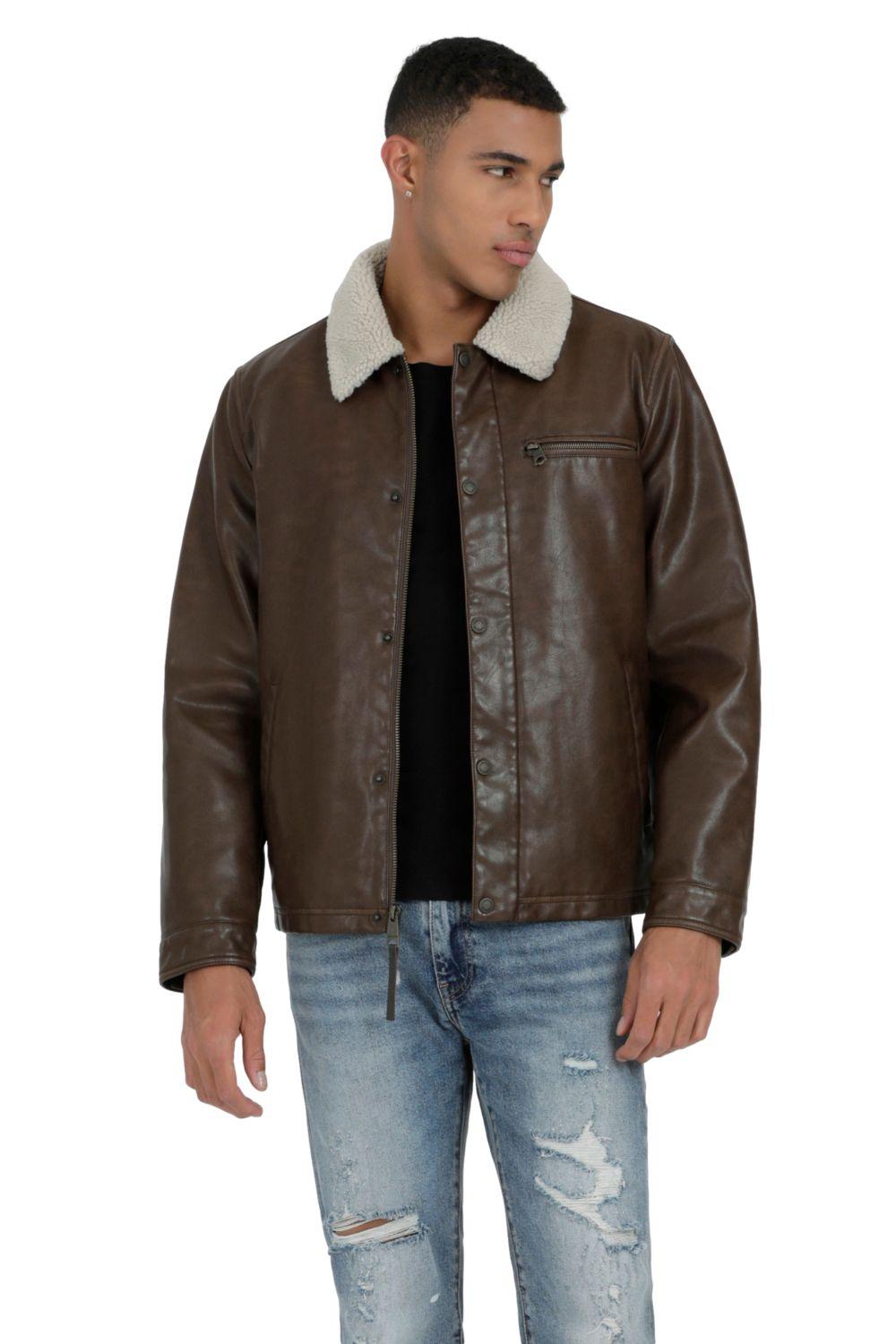 Chaqueta Hombre Regular Fit GIII Café Levis 59491-0307-3