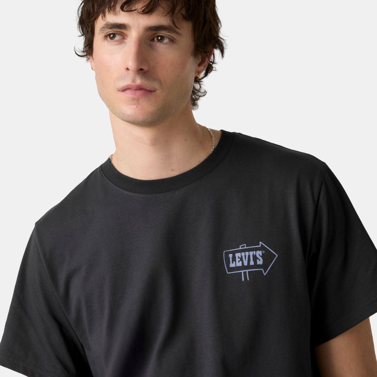 Polera Hombre Relaxed Fit Tee Negro Levis 16143-2701-2