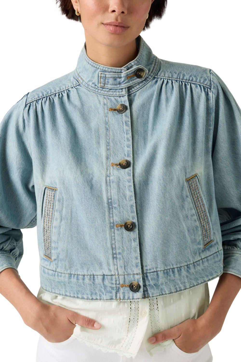 Chaqueta Mujer Parker Pretty Short Coat Azul Levis 005AY-0006-3