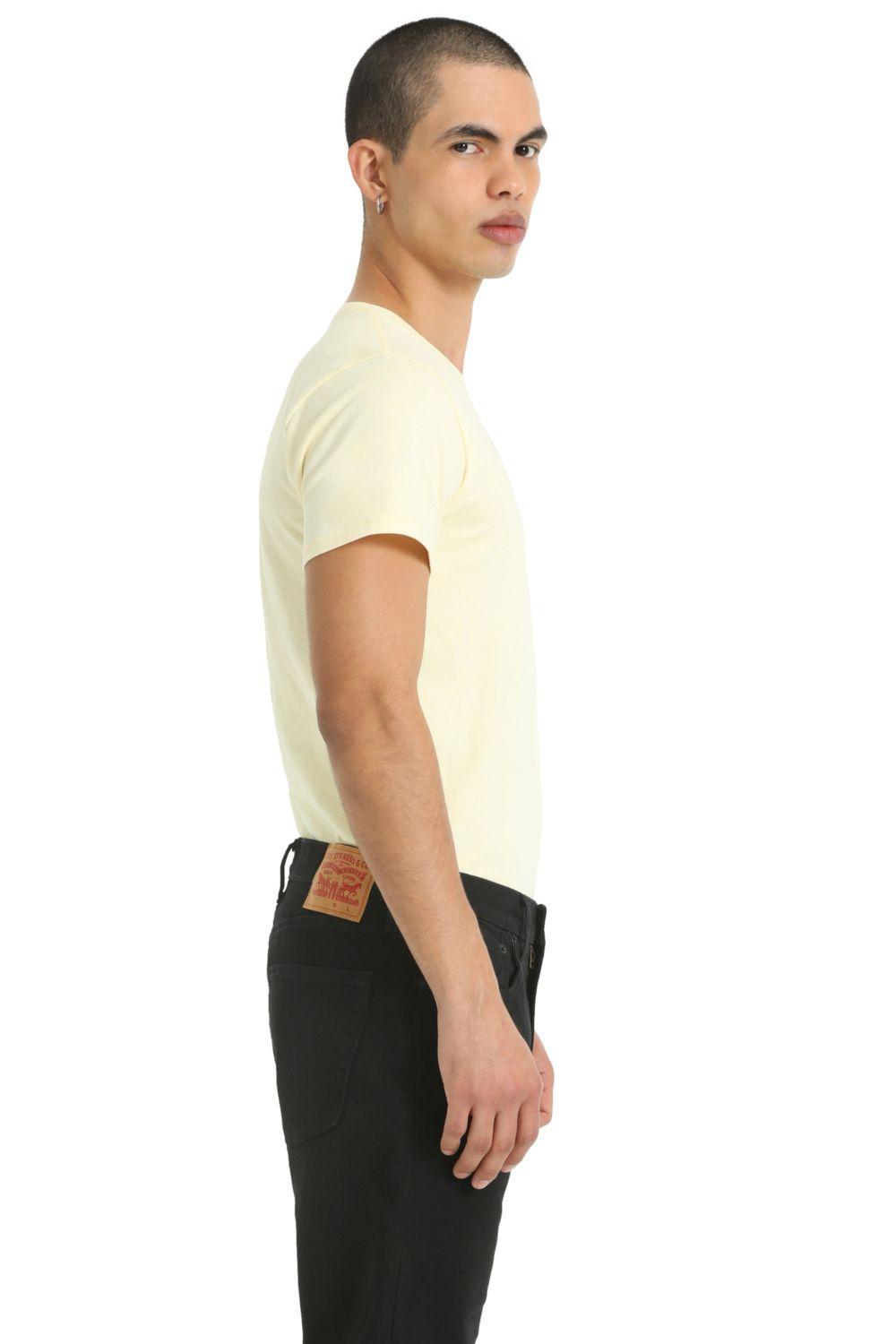 Polera Hombre Regular Fit Gráfica Amarillo Levis 56195-0801-1