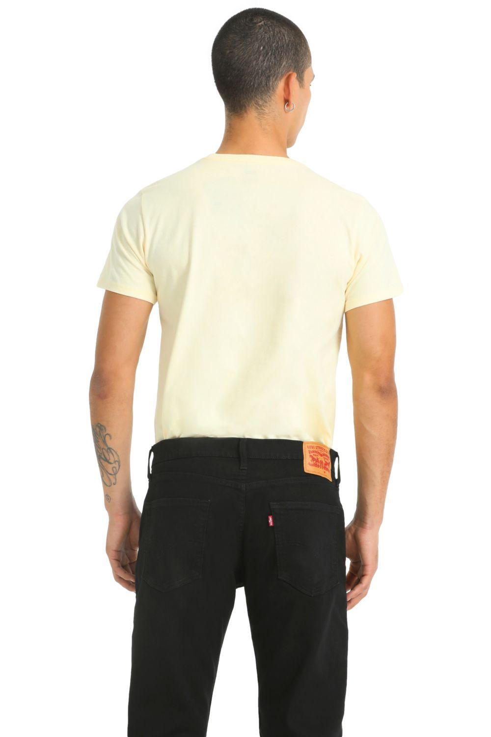 Polera Hombre Regular Fit Gráfica Amarillo Levis 56195-0801-2