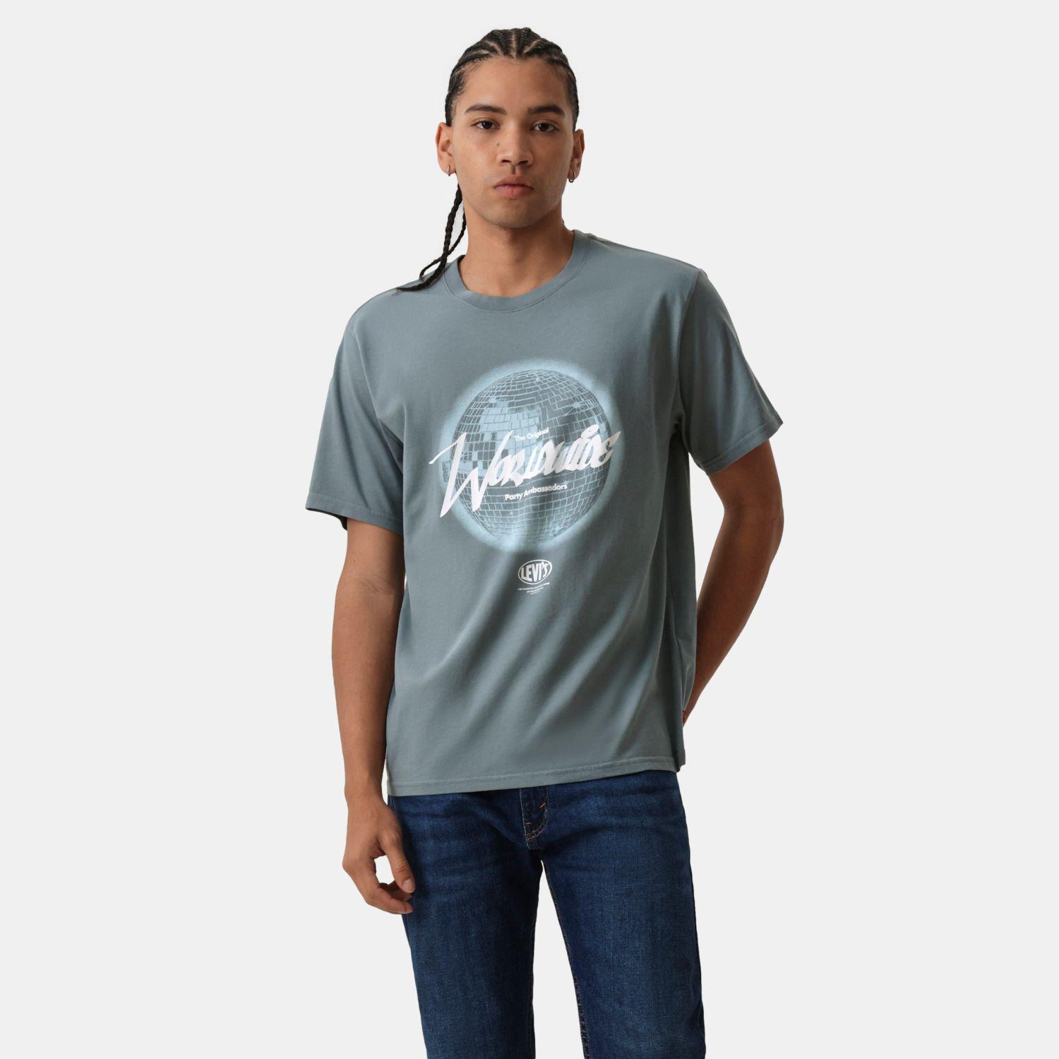 Polera Hombre Ss Relaxed Fit Tee Azul Levis 16143-2632-0