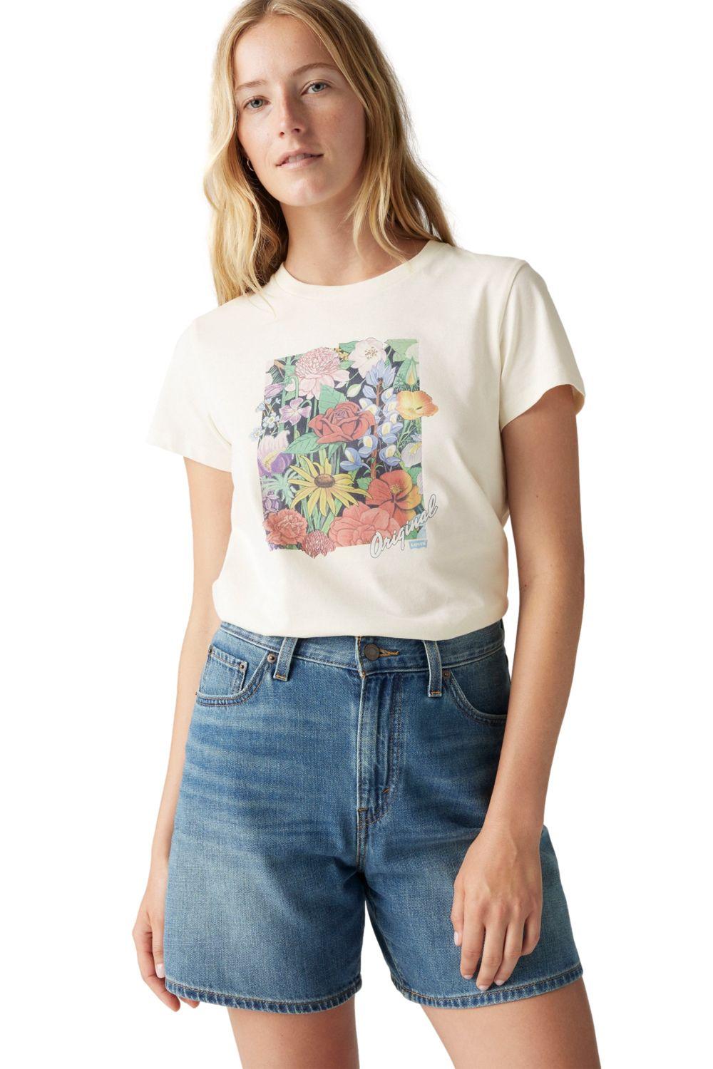 Polera Mujer The Perfect Tee Beige Levis 17369-2934-2