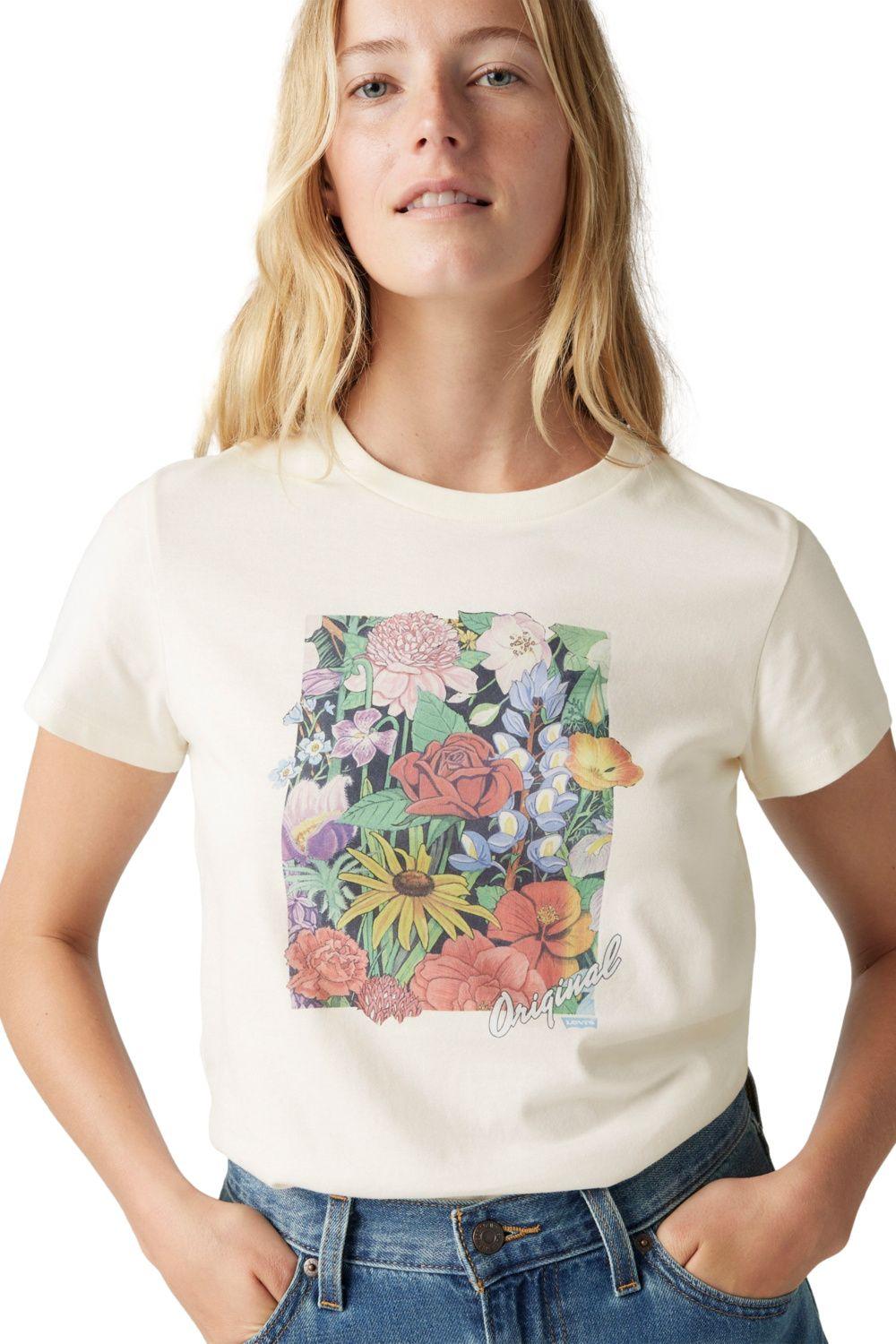 Polera Mujer The Perfect Tee Beige Levis 17369-2934-3