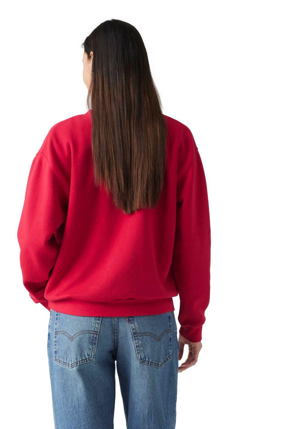 Polerón Mujer Regular Fit Rojo Levis A5942-0026-1