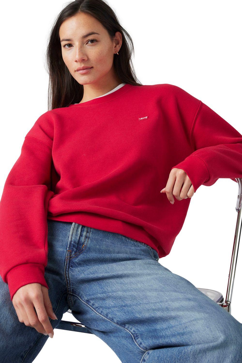 Polerón Mujer Regular Fit Rojo Levis A5942-0026-2