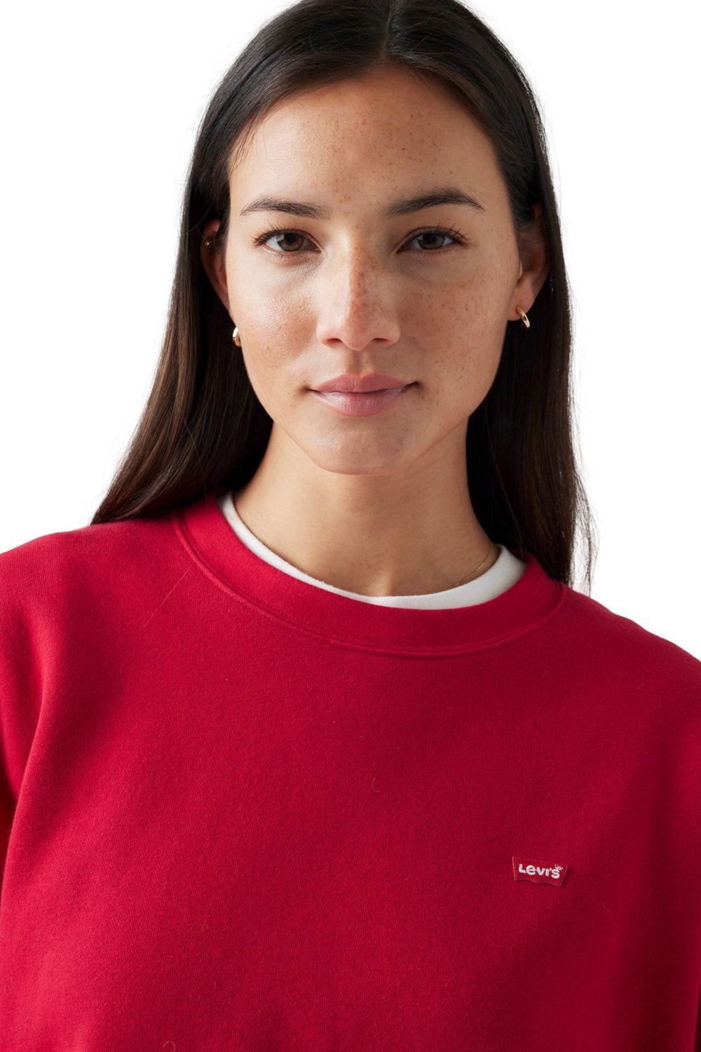 Polerón Mujer Regular Fit Rojo Levis A5942-0026-3
