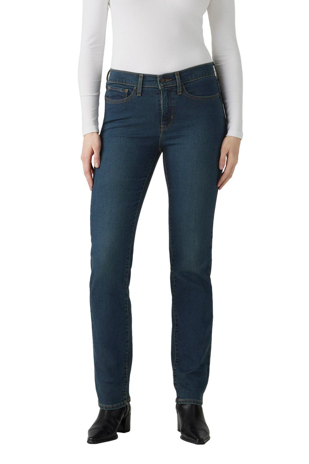Jeans Mujer 314 Shaping Straight Azul Levis 19631-0280-0