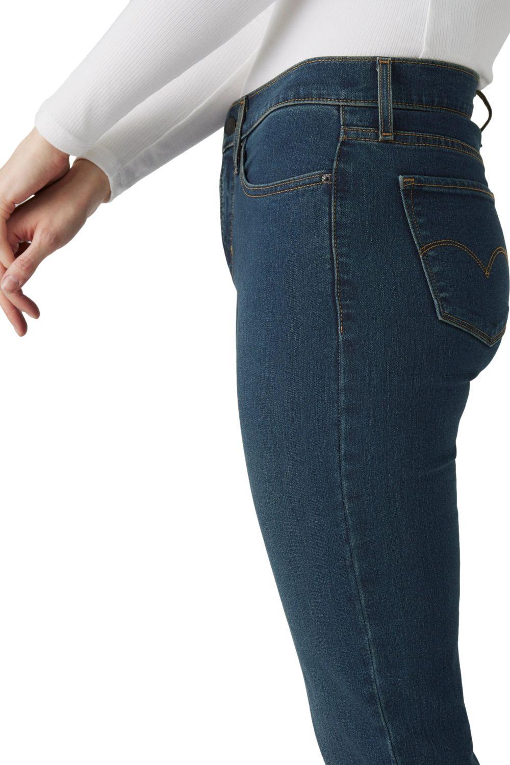 Jeans Mujer 314 Shaping Straight Azul Levis 19631-0280-4