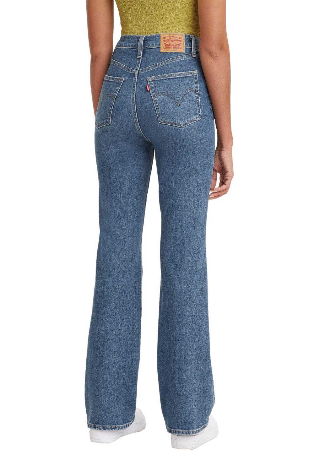 Jeans Mujer Ribcage Boot Azul Levis 36934-0012-2