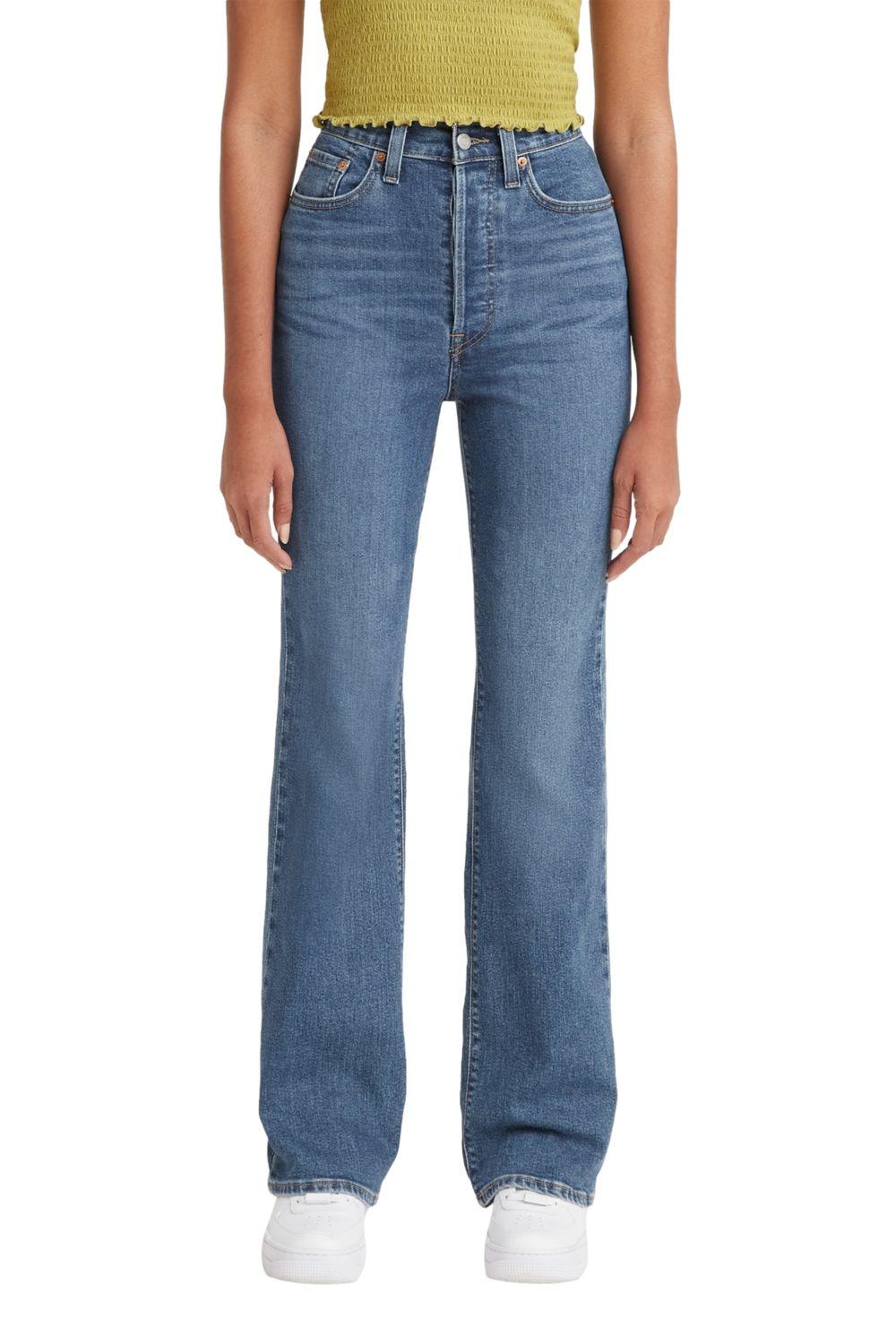 Jeans Mujer Ribcage Boot Azul Levis 36934-0012-0