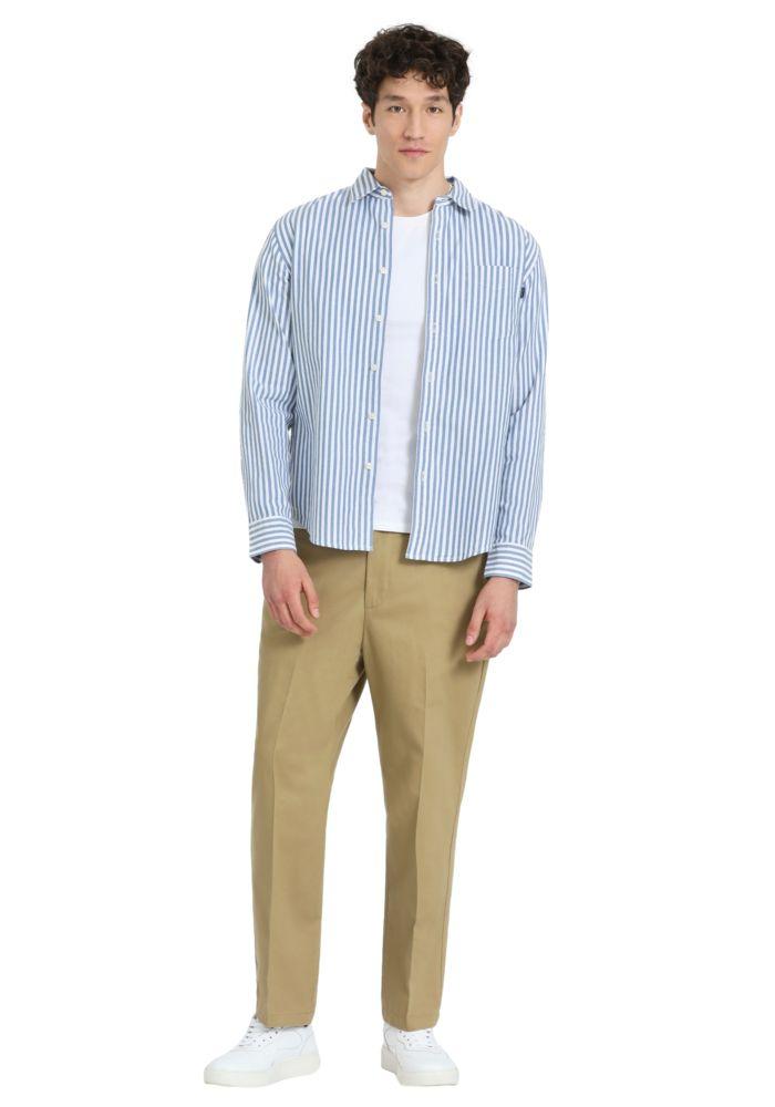 Camisa Hombre Oxford Regular Fit Azul A3139-0011-3