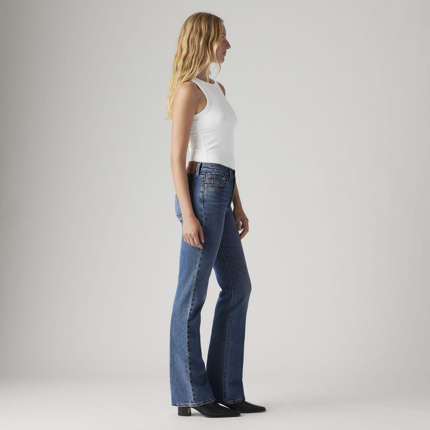 Jeans Mujer Wedgie Boot Azul Levis A8710-0001-2