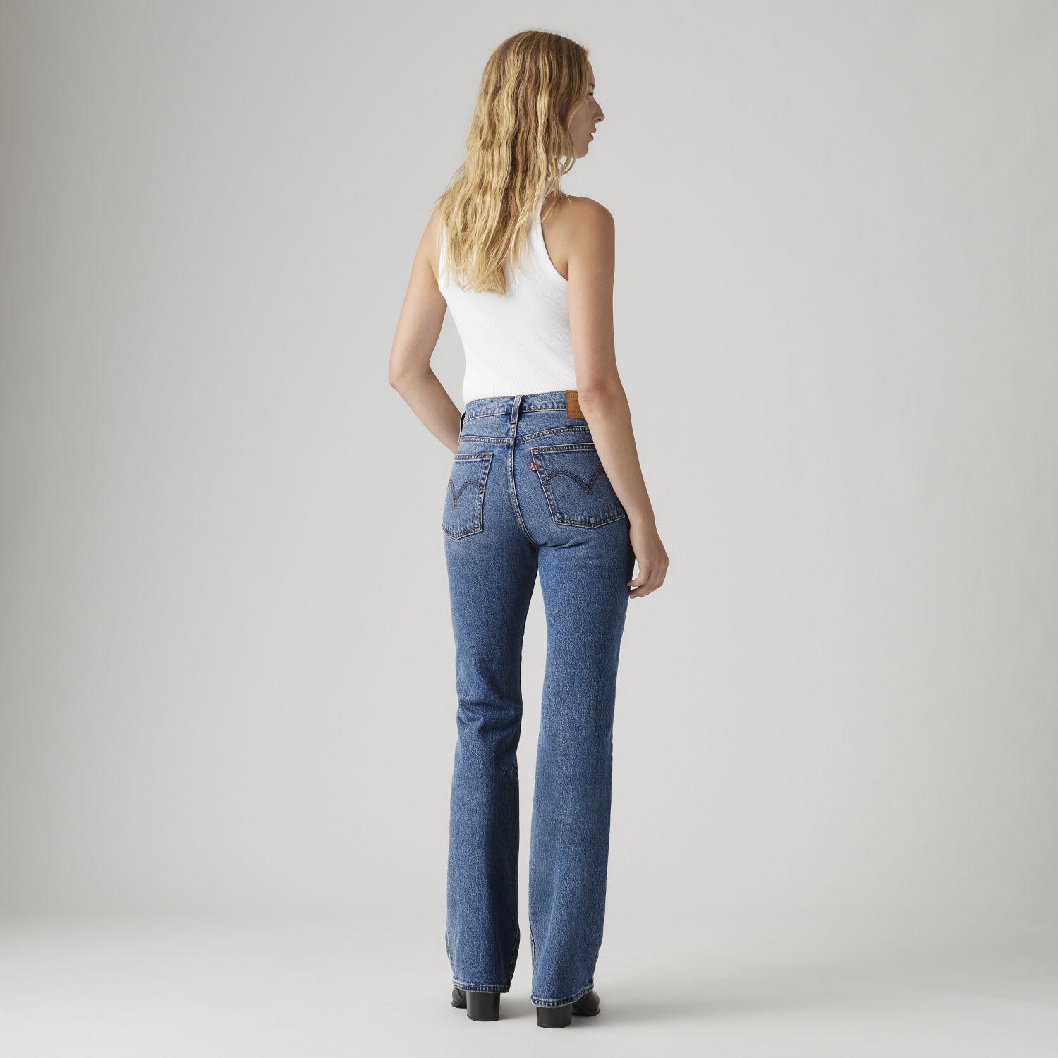 Jeans Mujer Wedgie Boot Azul Levis A8710-0001-3