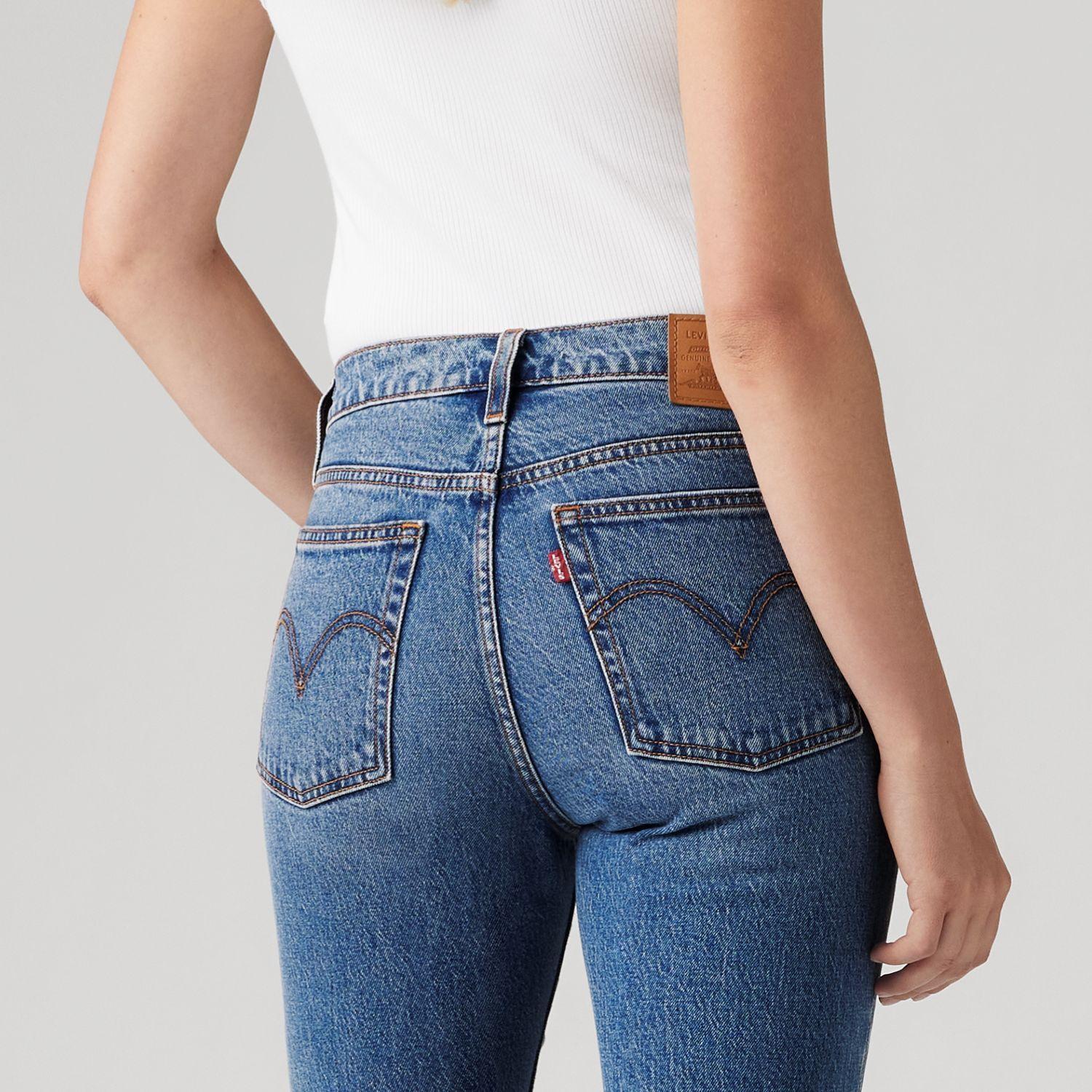 Jeans Mujer Wedgie Boot Azul Levis A8710-0001-4