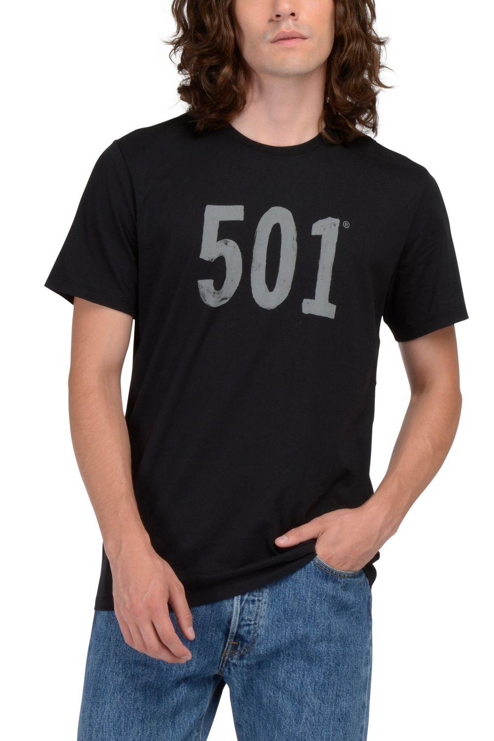 Polera Hombre Gráfica Negro Levis 22027-4000-0