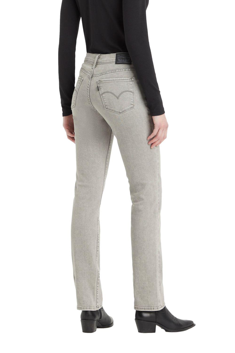 Jeans Mujer 314 Shaping Straight Gris Levis 19631-0227-2