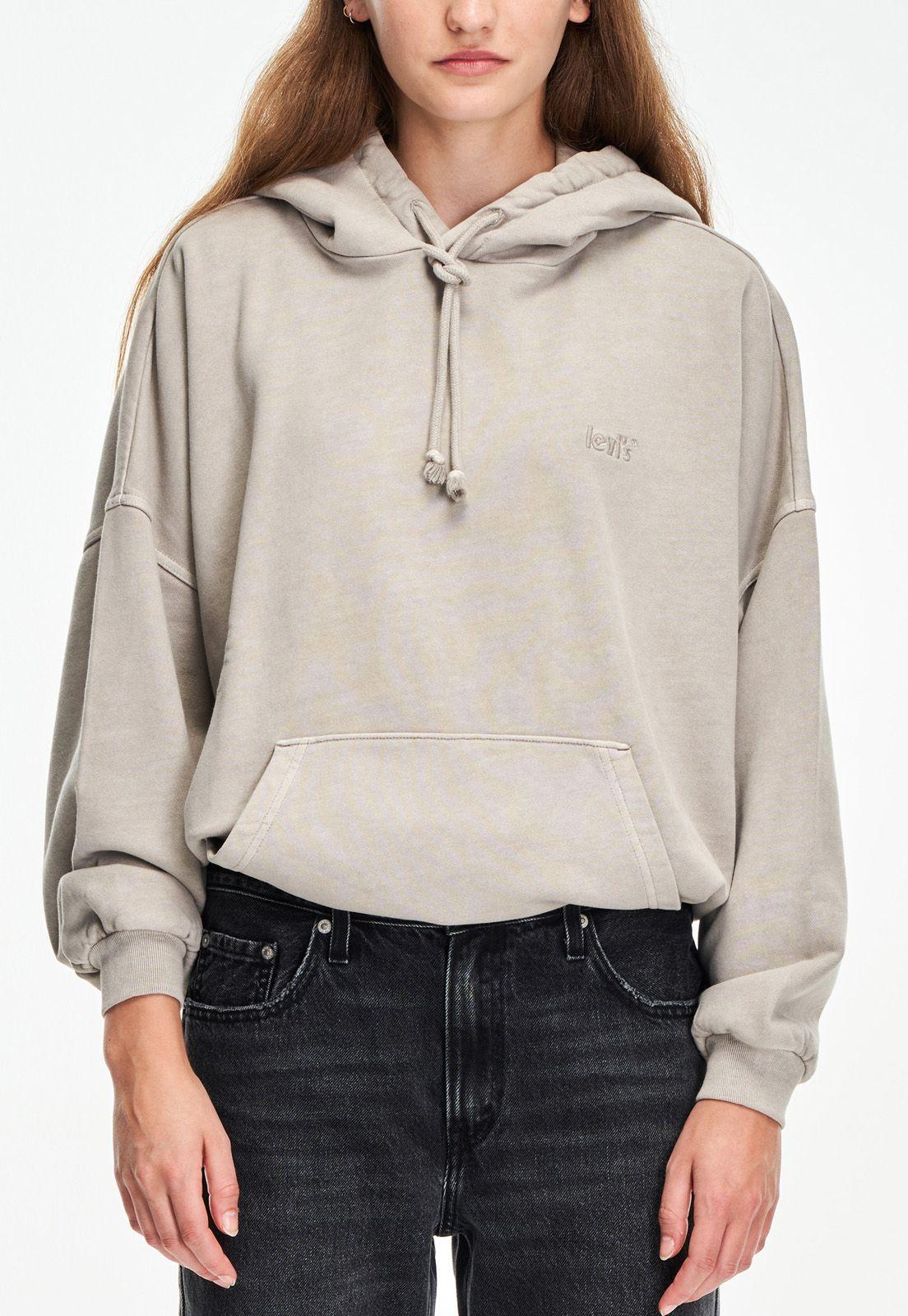Polerón Mujer con Capucha Beige Levis A3397-0003-0