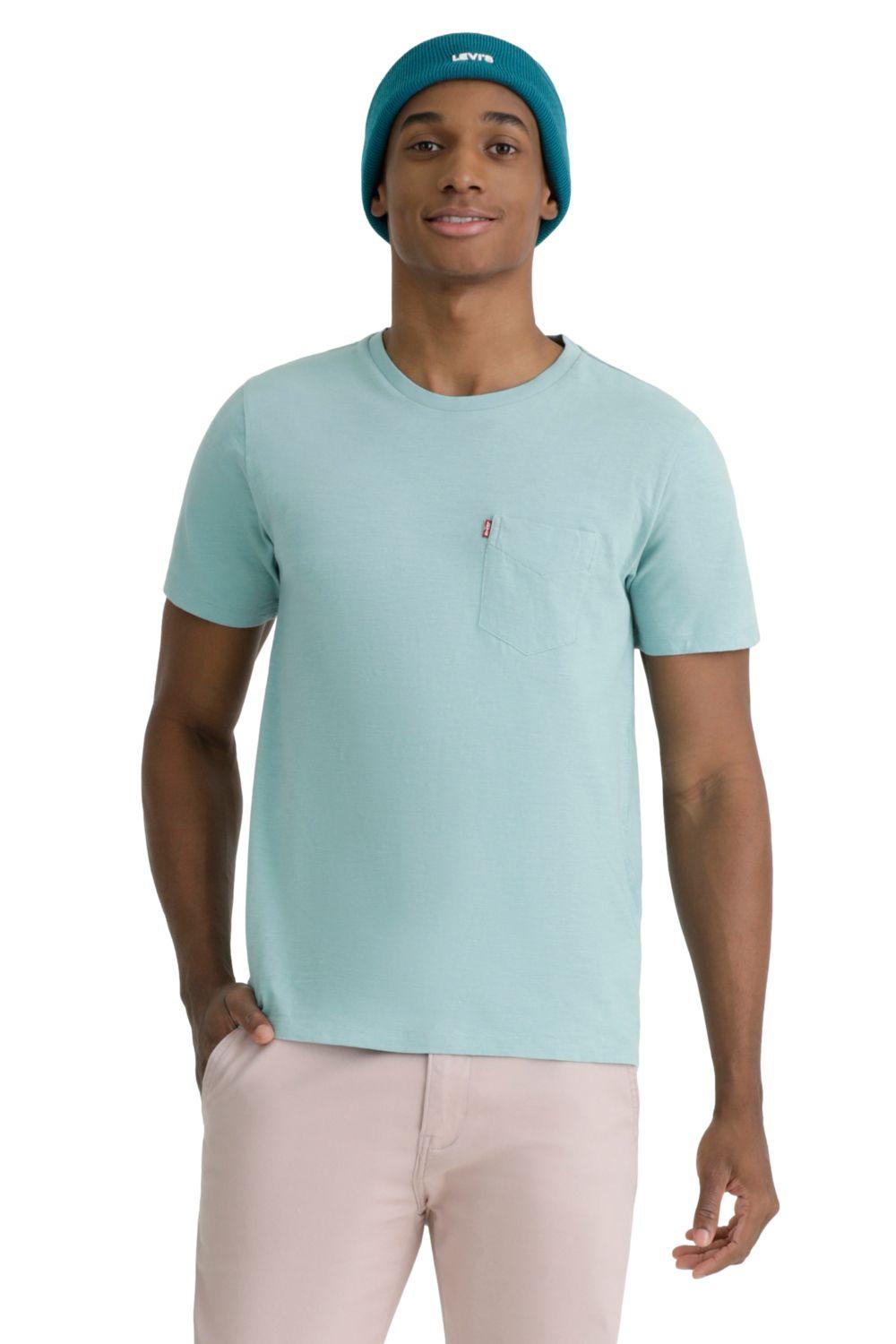 Polera Hombre Pocket Tee Verde Levis 19342-0370-0