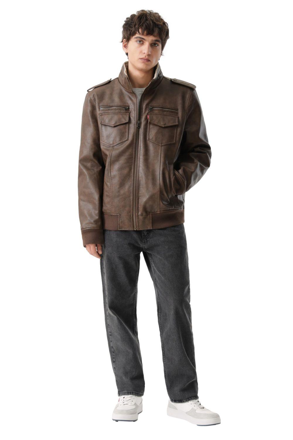 Chaqueta Hombre Military Bomber Café Levis 59491-0566-3
