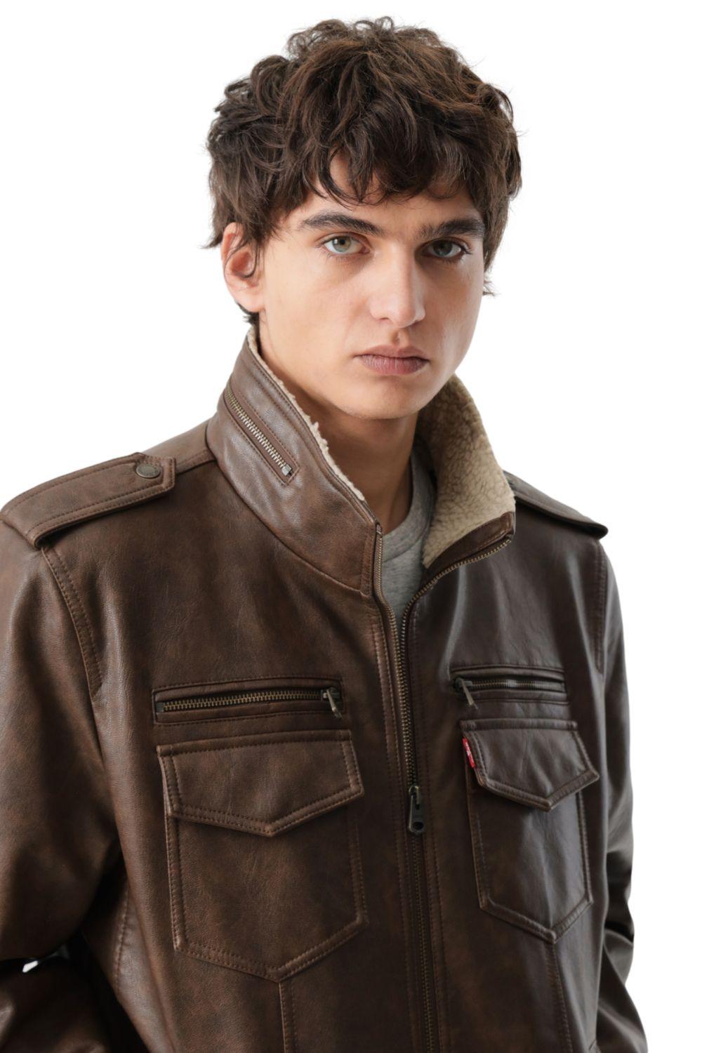Chaqueta Hombre Military Bomber Café Levis 59491-0566-4