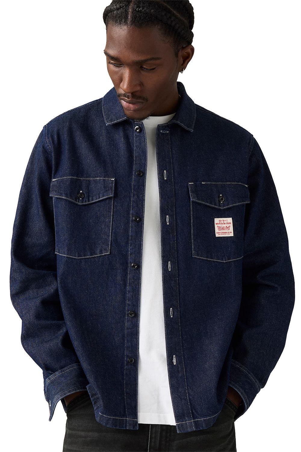 Camisa Hombre Worker Ww Azul Levis 003O2-0000-2