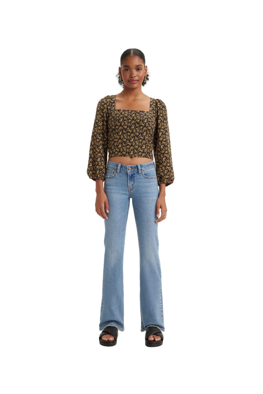Jeans Mujer Superlow Bootcut Azul Levis A4679-0001-3