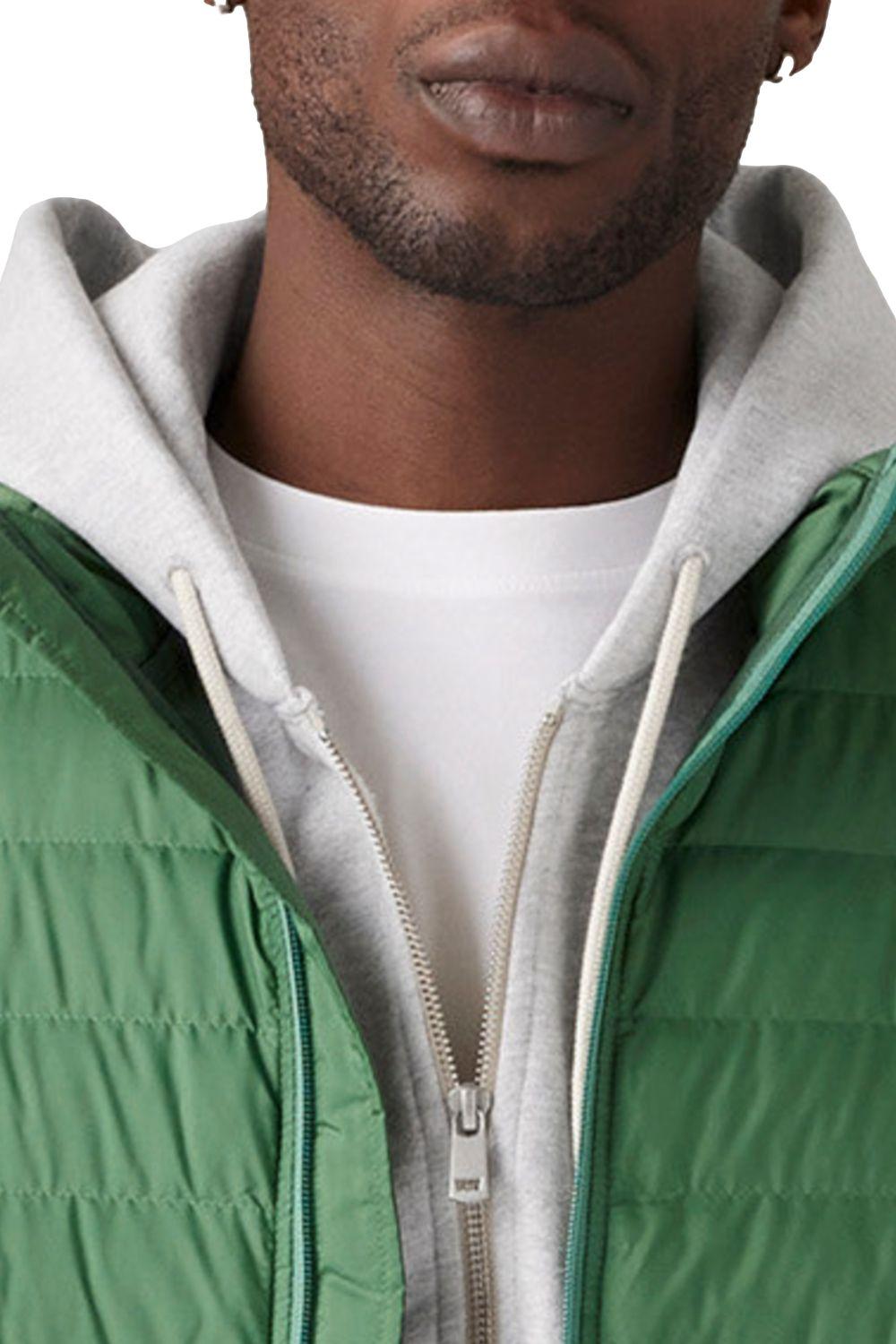 Chaqueta Hombre Tyler Poly Packable Verde Levis A9449-0001-2