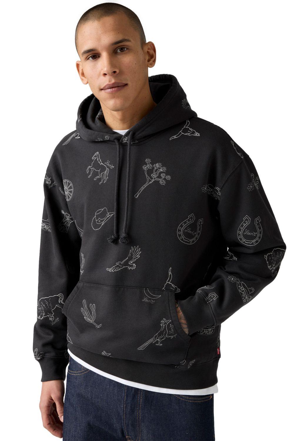 Polerón Hombre Relaxed Graphic Po Gris Levis 38479-0418-2