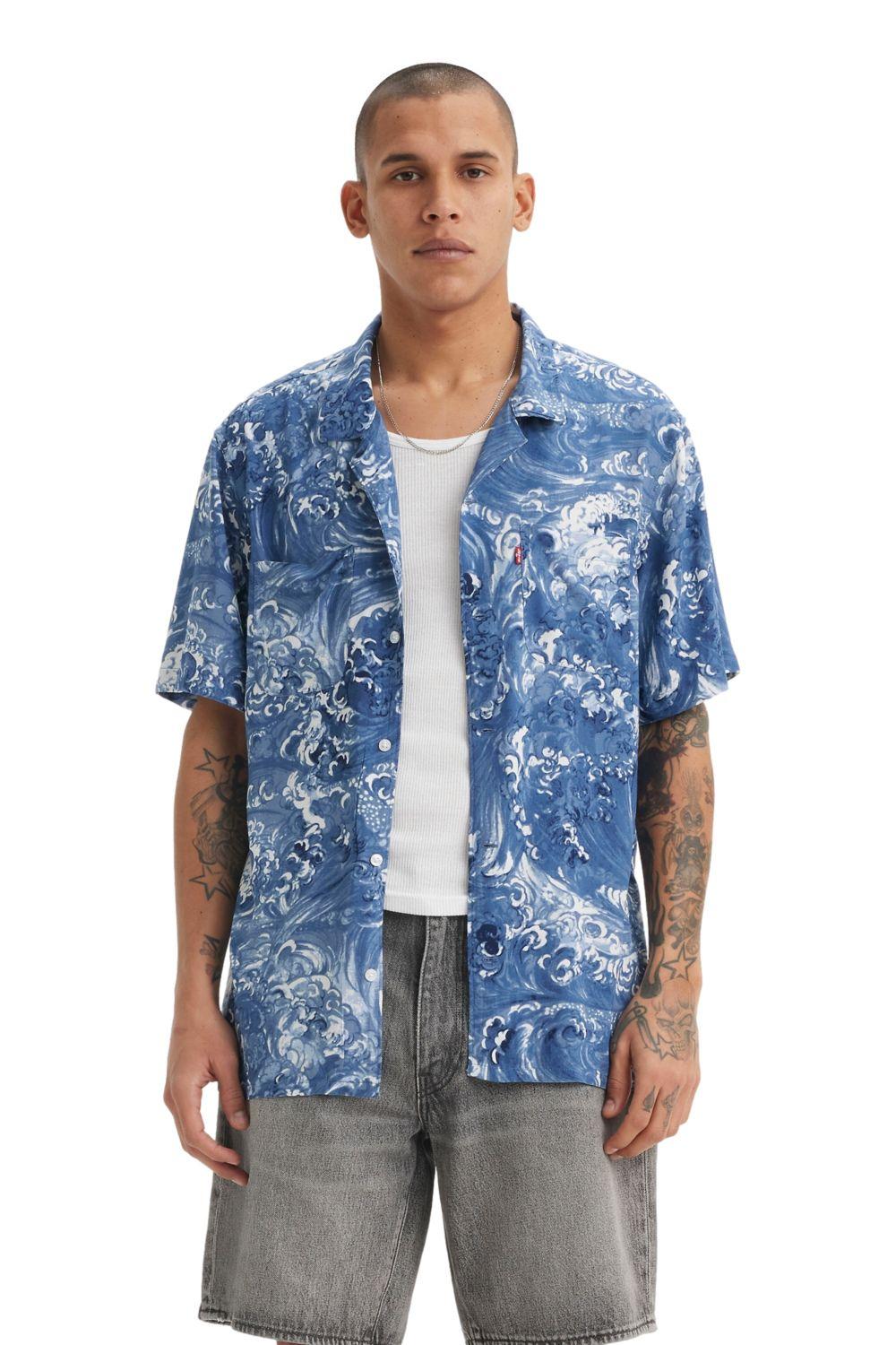 Camisa Hombre Classic Camper Azul Levis 21976-0095-0