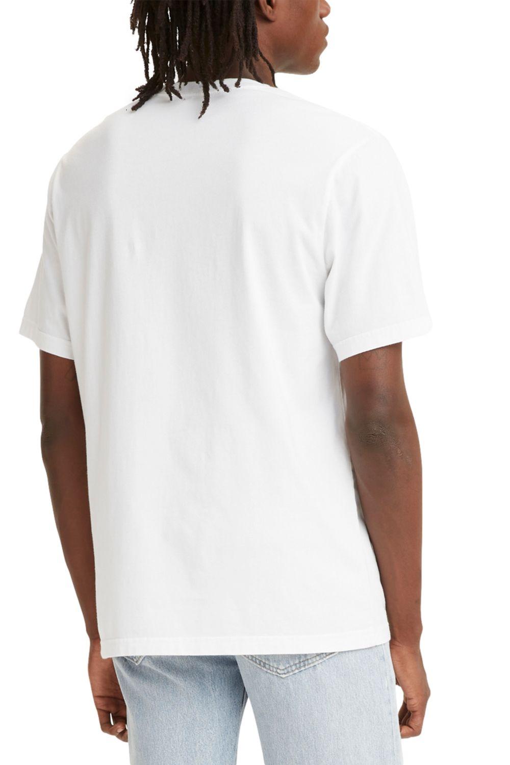 Polera Hombre Relaxed Fit Logo Blanca Levis 16143-0181-1