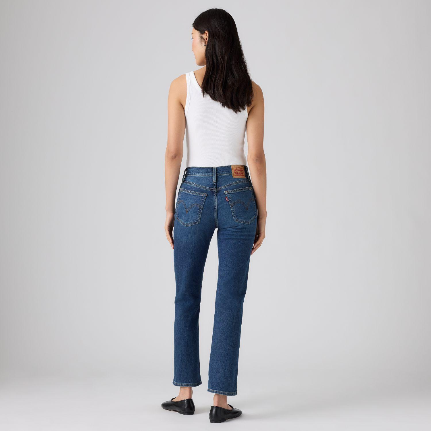 Jeans Mujer Wedgie Straight Azul Levis 34964-0207-2