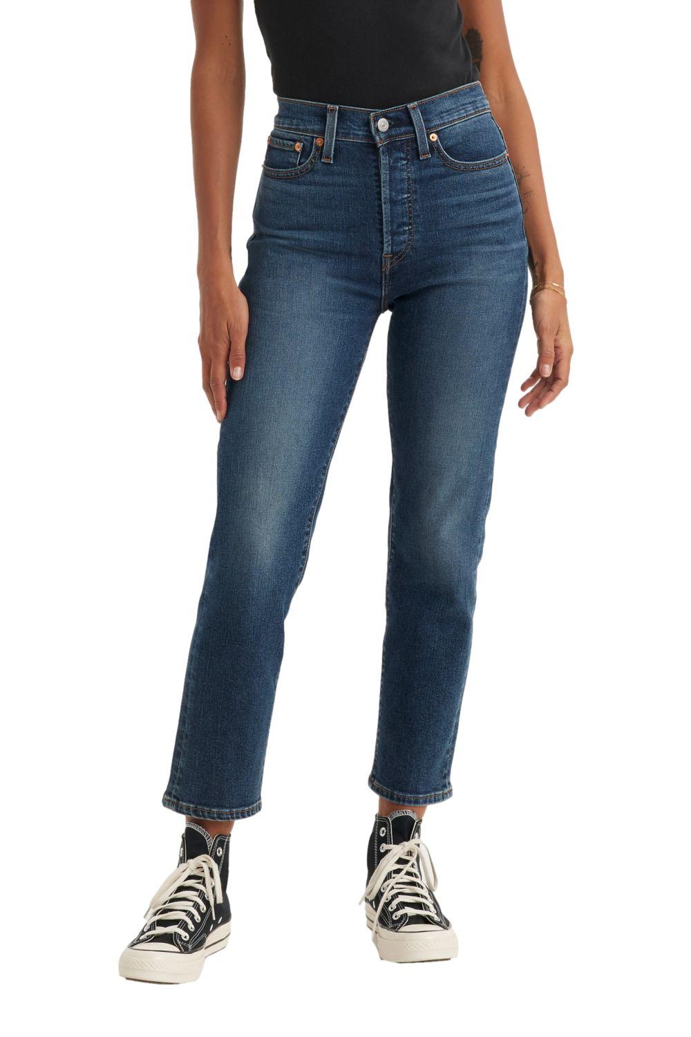 Jeans Mujer Wedgie Straight Azul Levis 34964-0207-0