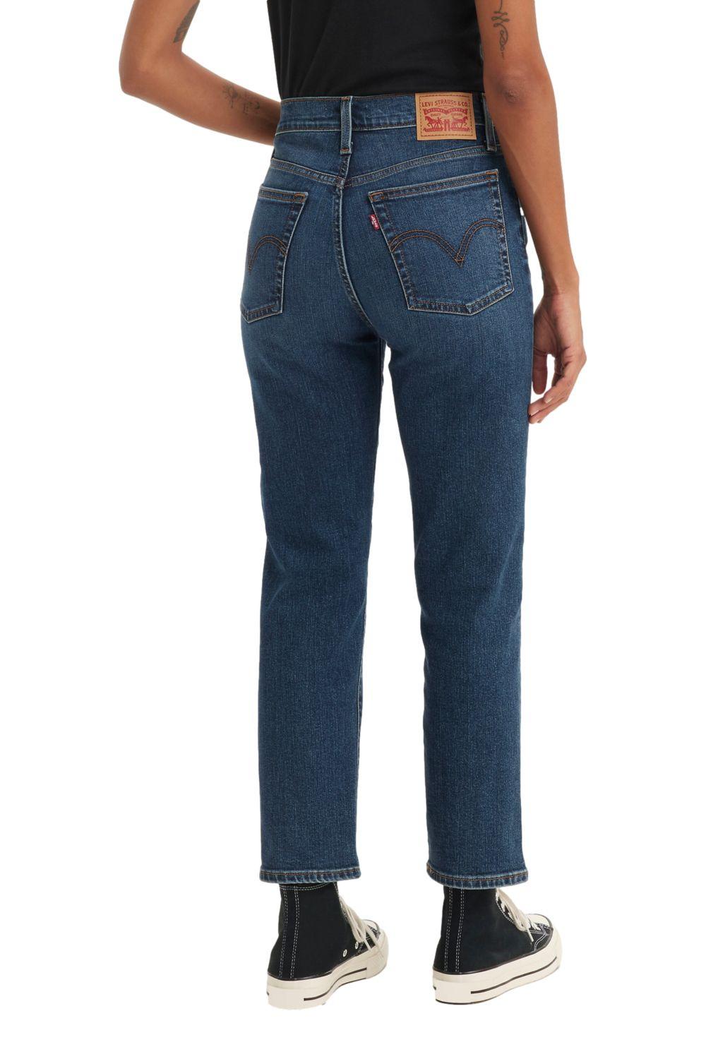 Jeans Mujer Wedgie Straight Azul Levis 34964-0207-2