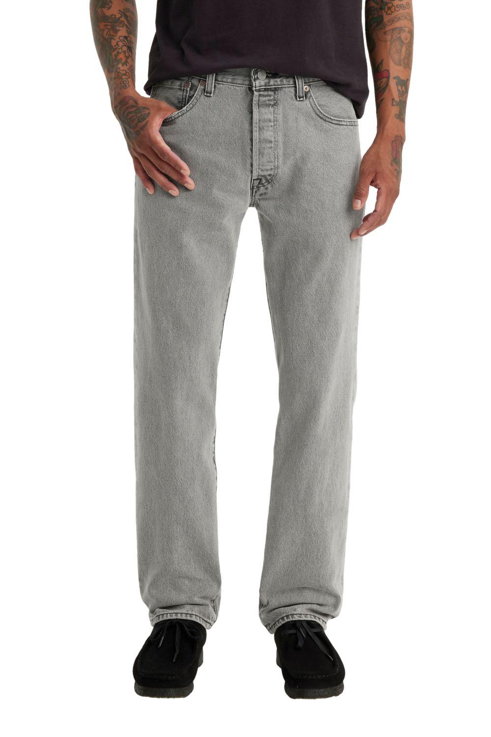 Jeans Hombre 501 Original  Gris Levis 00501-3530-0