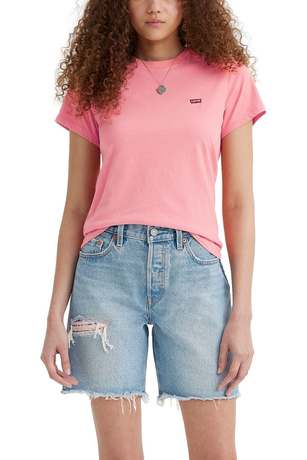 Polera Mujer Regular Fit Lisa Rosado Levis 39185-0308-0