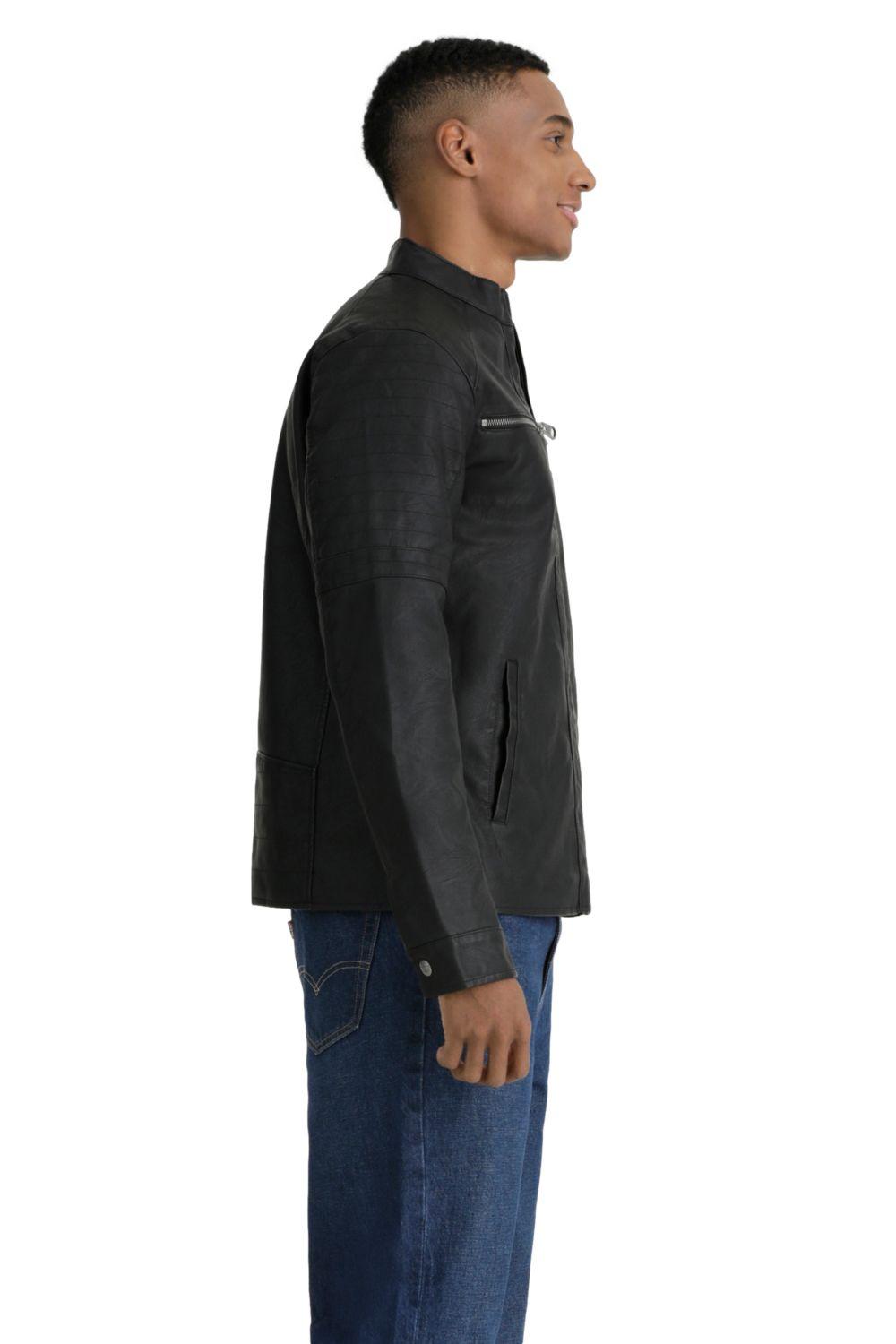 Chaqueta Hombre Pu Racer Negro Levis 59491-0454-1