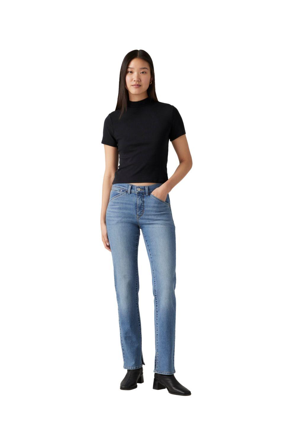 Jeans Mujer 314 Working Harder Azul Levis A8646-0000-3