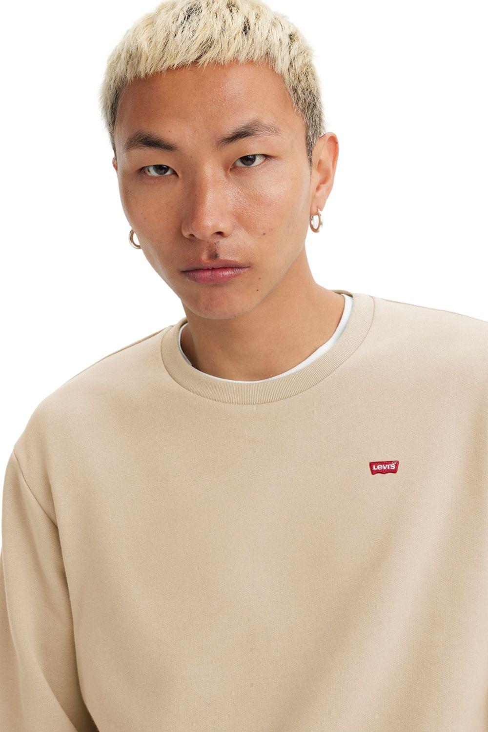 Polerón Hombre The Original Hm Crew Beige Levis 35909-0057-3