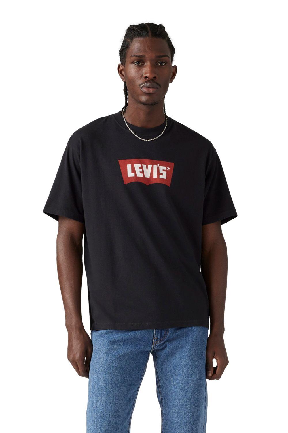 Polera Hombre Vintage Bw Graphic Tee Negro Levis 000RY-0002-0