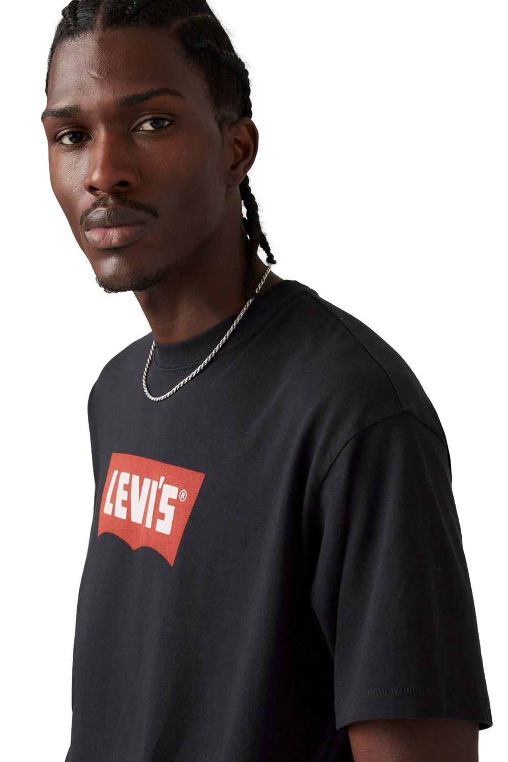 Polera Hombre Vintage Bw Graphic Tee Negro Levis 000RY-0002-3