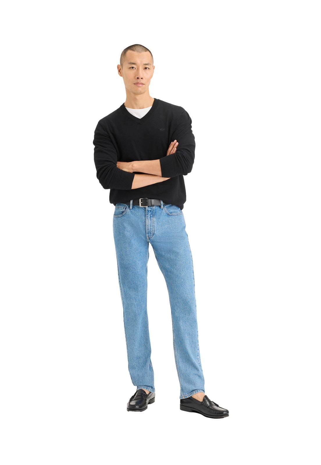 Sweater Hombre V-Neck Regular Fit Negro 000XZ-0000-3