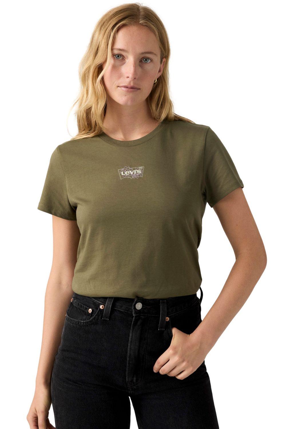 Polera Mujer The Perfect Tee Verde Levis 17369-3169-2