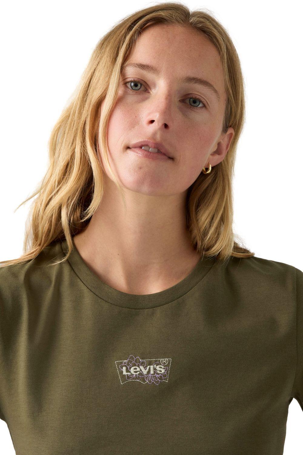 Polera Mujer The Perfect Tee Verde Levis 17369-3169-3