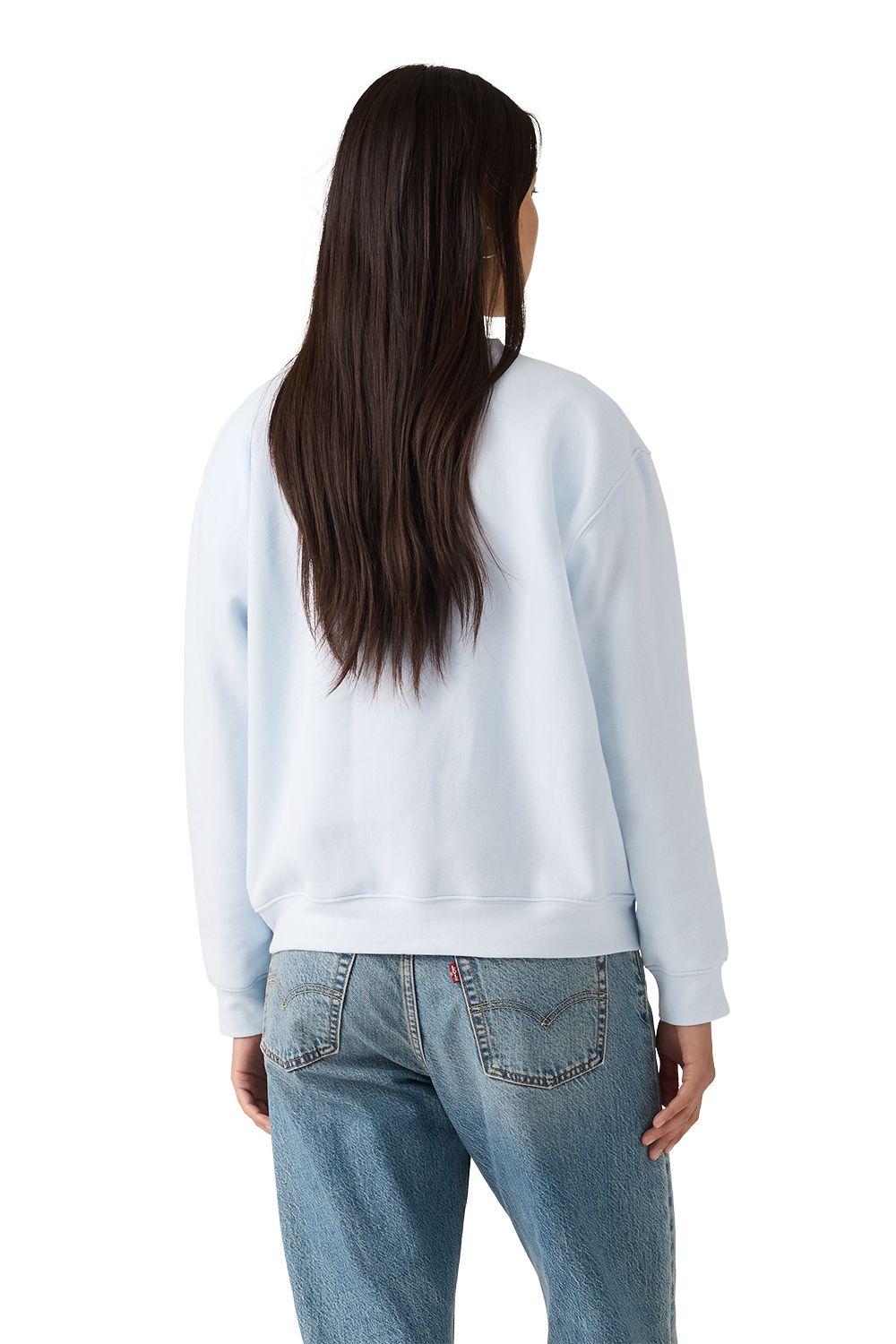 Polerón Mujer Gr Everyday Crew Celeste Levis A8800-0087-1