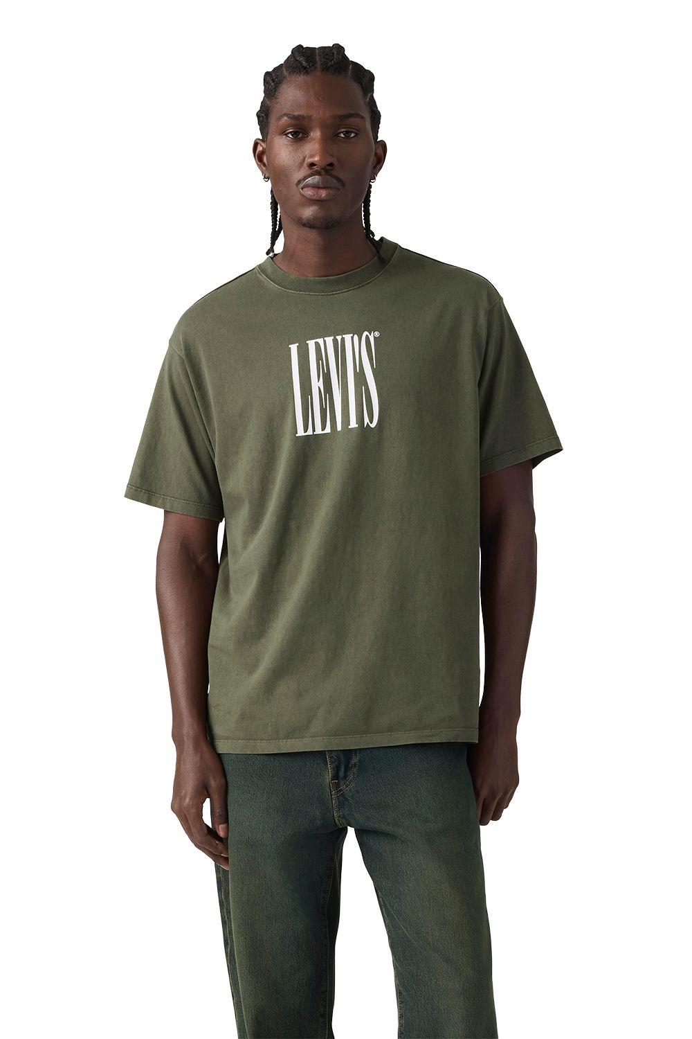 Polera Hombre Vintage Fit Graphic Tee Verde Levis 87373-0395-0