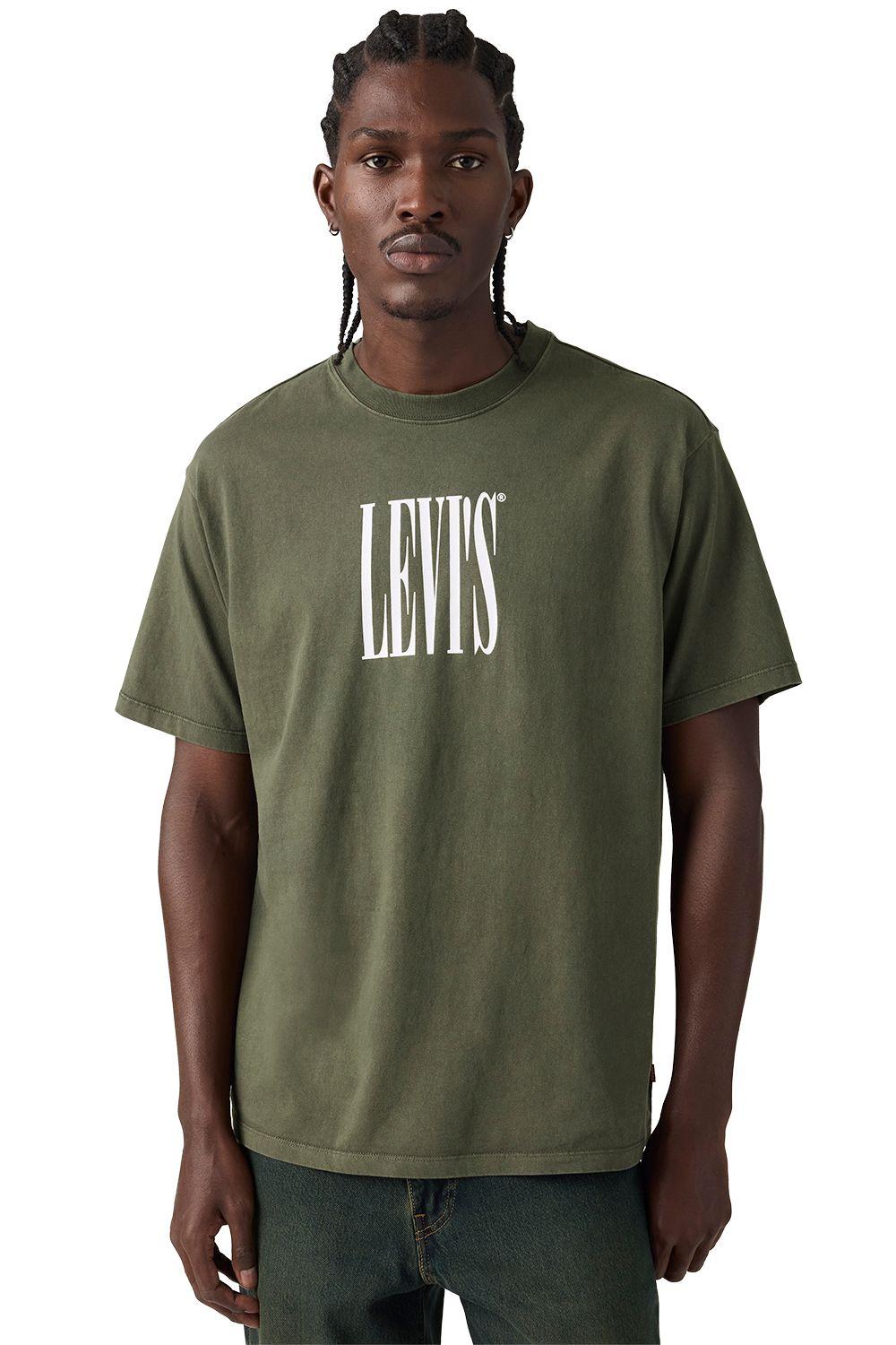 Polera Hombre Vintage Fit Graphic Tee Verde Levis 87373-0395-2
