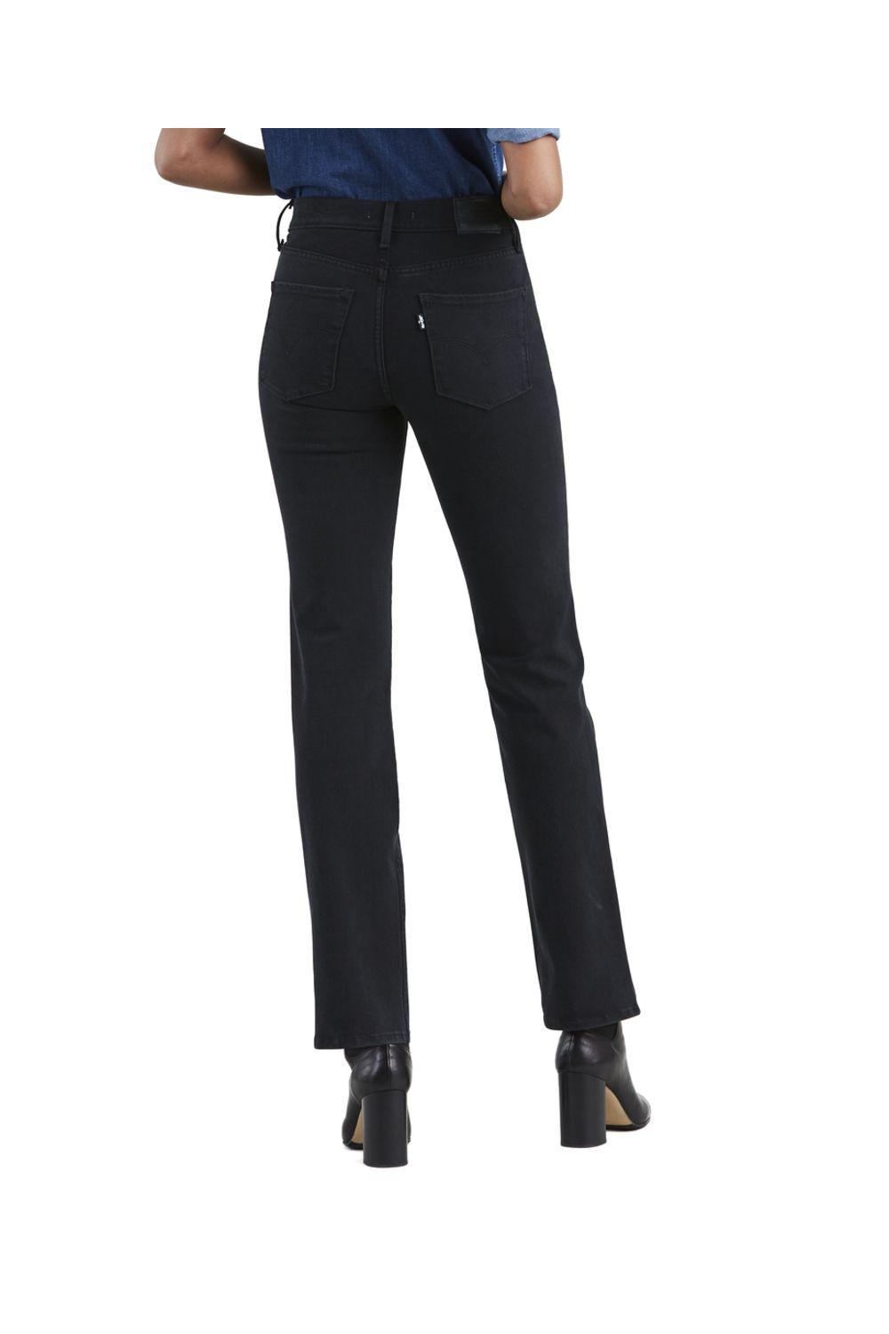 Jeans Mujer 314 Shaping Straight Negro Levis 19631-0063-2