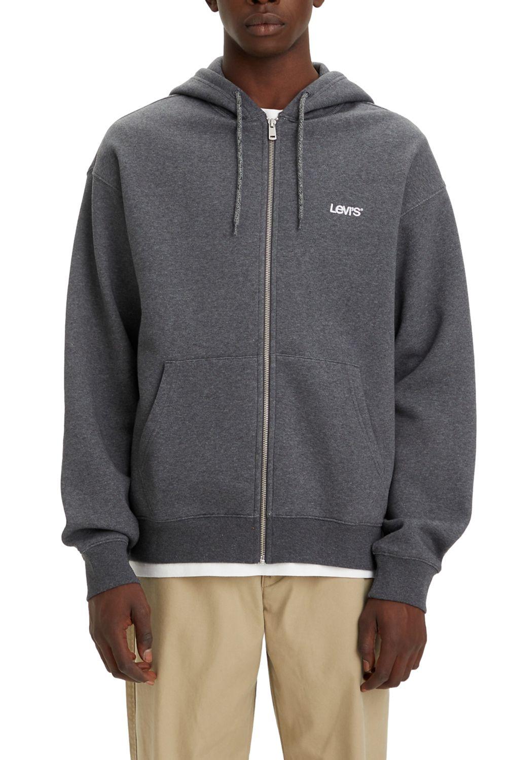 Polerón Hombre Relaxed Fit Capucha Negro Levis A1970-0003-0