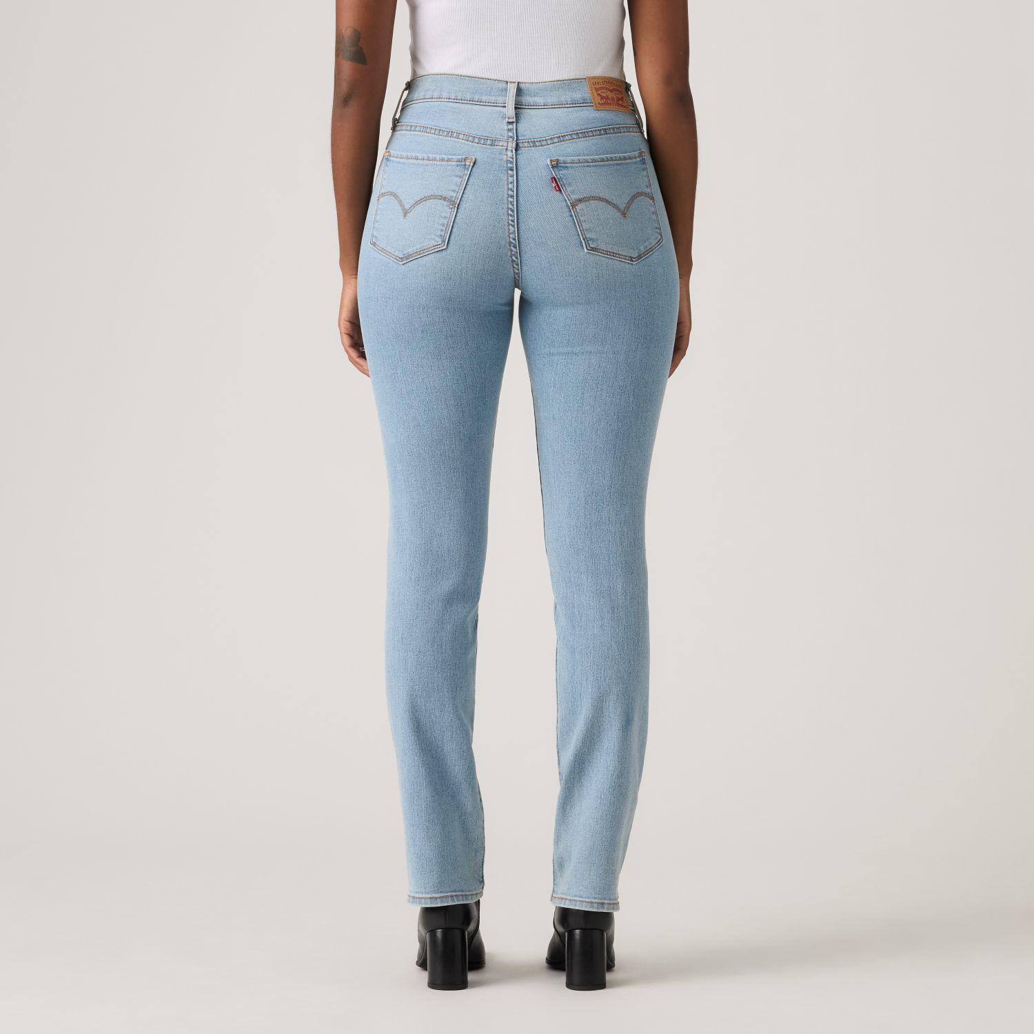 Jeans Mujer 314 Shaping Straight Celeste Levis 19631-0302-2